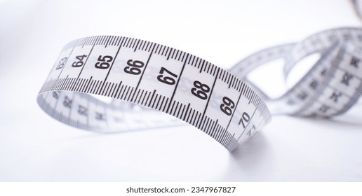 measure tape on the white