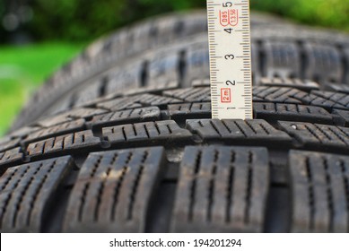 Measure Tread Depth For Winter Tires