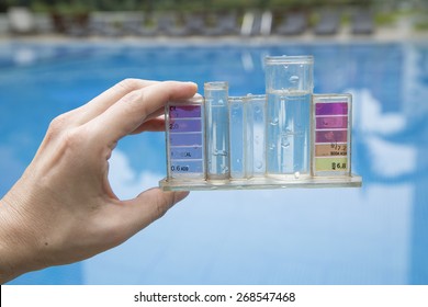 Measurement Of Chlorine And PH Of A Pool  