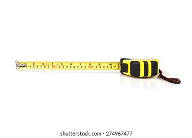 The Measurement Ruler On White Background