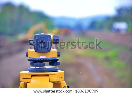 measuring instrument for measuring ground elevation