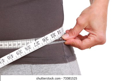 Measuring Tape Around The Waist