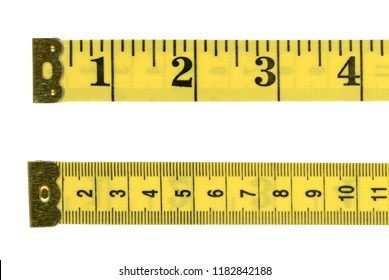 Measuring Tape Flexible Ruler Ribbon For Tailoring - Imperial And Metric System Of Measure