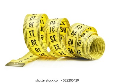 Premium Vector  Rolled up tape measure sketch measuring tape