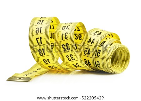 Measuring tape of the tailor for you design 