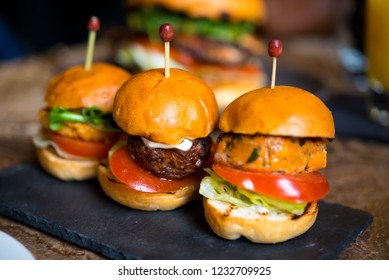 Meat Burger Sliders