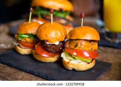 Meat Burger Sliders