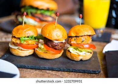 Meat Burger Sliders