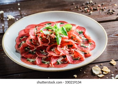 Meat Carpaccio