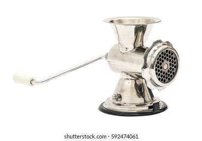 Meat grinder - mincer isolated on white