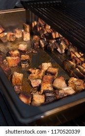 meat on a food festival - Shutterstock ID 1170520339