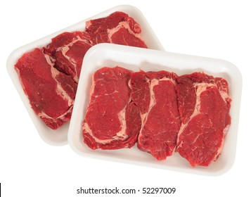 Meat packaging. Isolated. - Powered by Shutterstock