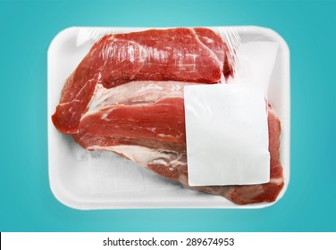 Meat, Packaging, Tray.