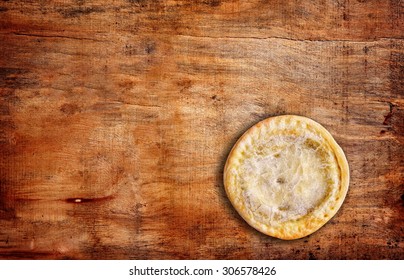 Meat Pie On The Table,top View