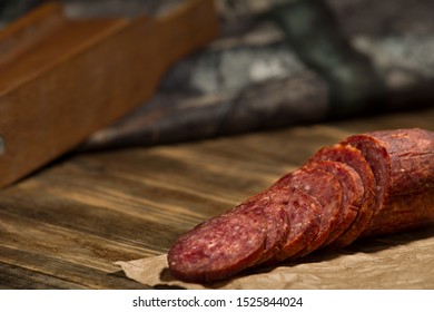 Meat Summer Sausage Sliced Salami Turkey Call