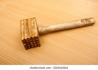 Meat Tenderizer Made Of Wood