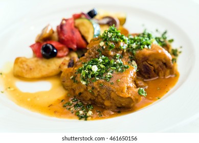 meat with vegetables