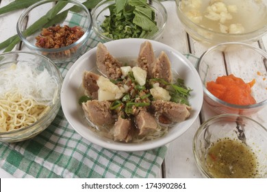 Meatball Or Bakso Urat Is One Of Type Traditional Food In Indonesia