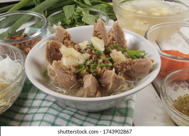 Meatball Or Bakso Urat Is One Of Type Traditional Food In Indonesia