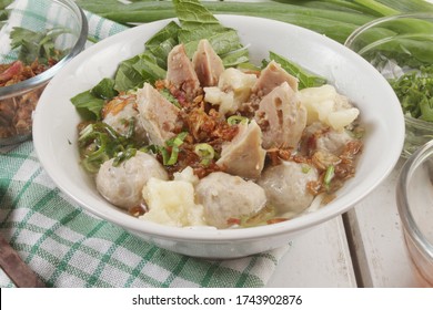 Meatball Or Bakso Urat Is One Of Type Traditional Food In Indonesia