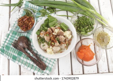 Meatball Or Bakso Urat Is One Of Type Traditional Food In Indonesia