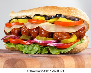 Meatball Sub Sandwich