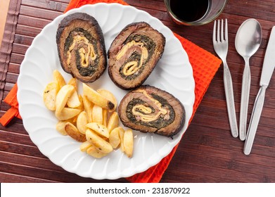 Meatloaf With Roasted Potatoes