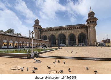 Mecca Masjid At Hyderabad, India