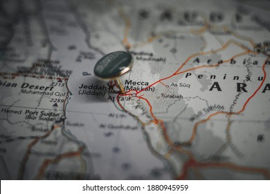 Map Of Mecca Stock Photos Images Photography Shutterstock