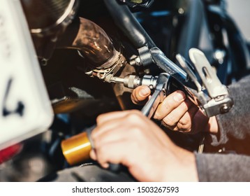 Work motorcycle Images, Stock Photos & Vectors | Shutterstock