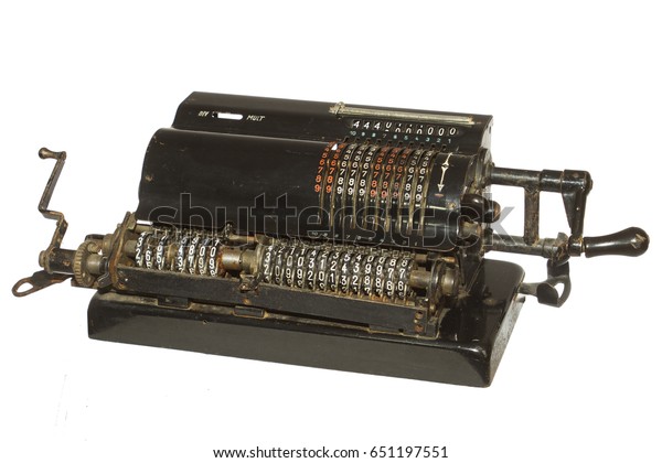 Mechanical Calculator Mechanical Device Used Perform Stock Photo (Edit ...