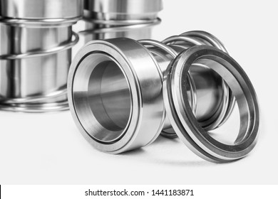 Mechanical Seals For Prevent Liquid Leak For The Industry. Mechanical Seal Of Industrial Pump.