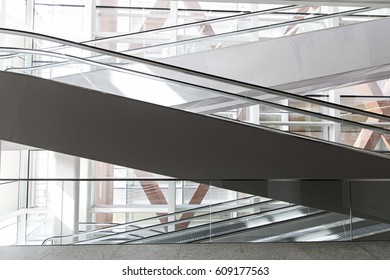 Mechanical Stairs, Detail Of Electric Stairs