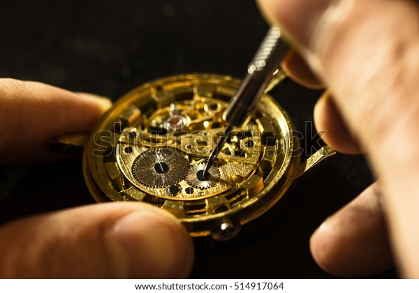 Mechanical watch\
repair