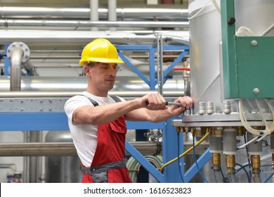 Businessman Worker Meeting Factory Maintenance Repair Stock Photo (Edit ...