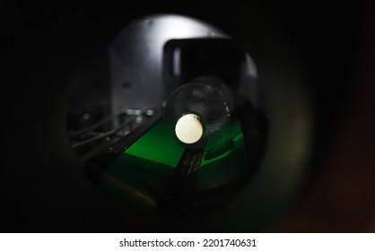 Mechanism Inside Of Reverse Vending Bottle Recycling Machine.