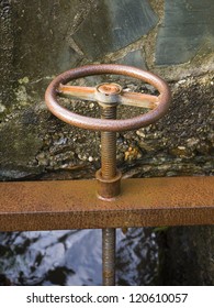 Mechanism Irrigation Ditch Close Up