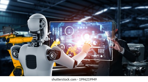 1,395 Robots Humans Working Together Images, Stock Photos & Vectors ...