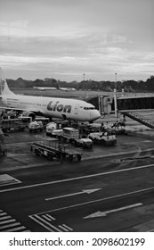 Medan, 21st October 2021. Lion Air On The Kualanamu International Airport