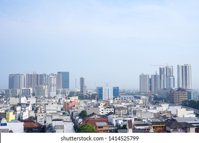 Medan City Skyline Of North Sumatra