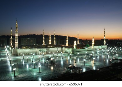 mecca madina at night hd