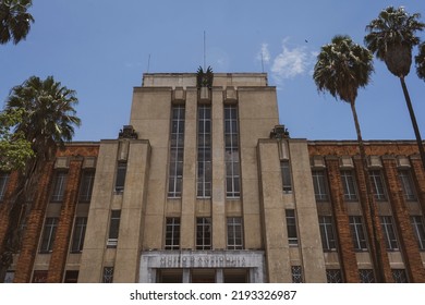 Medellin, Antioquia, Colombia. June 20, 2020. View Of The Antioquia Museum