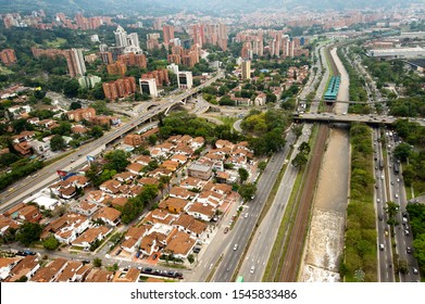 Medellin, Antioquia, Colombia. September 20, 2010: Panoramic of the city