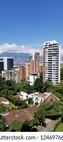 Medellin Panoramic View From El Poblado 