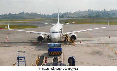 MEDELLIN-COLOMBIA-APR 5, 2016: José María Córdova International Airport Is The Second Largest Airport In Colombia After El Dorado International Airport Of Bogotá.
