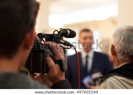 media interview