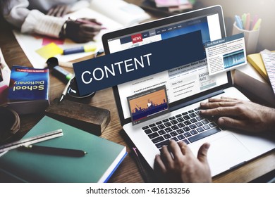 Media Journalism Global Daily News Content Concept - Shutterstock ID 416133256