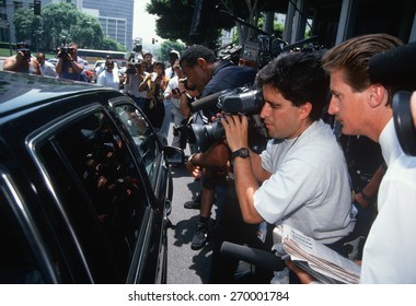 Media Spectacle, News Coverage Of O.J. Simpson Pre-Trial, Los Angeles California