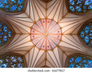 Mediaeval Chapter House Ceiling