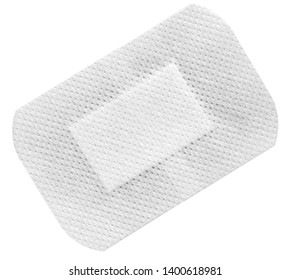 The Medical Adhesive Plaster, Isolated On White Background